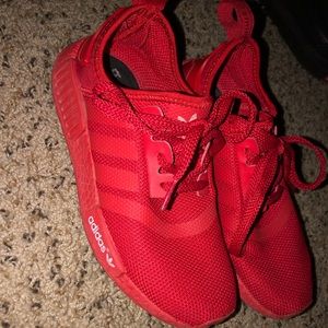 Red adidas nmd